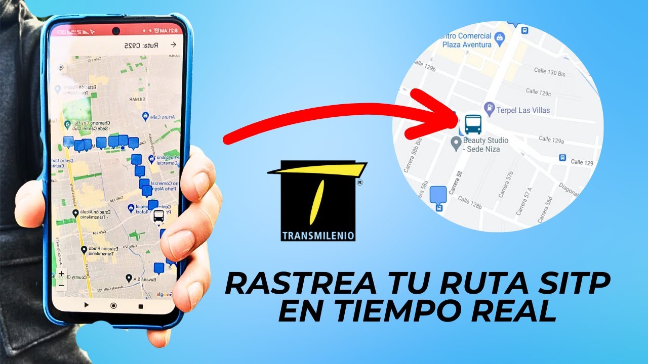 APLICACIÓN 📱 para SABER dónde VIENE el SITP 🚍2024