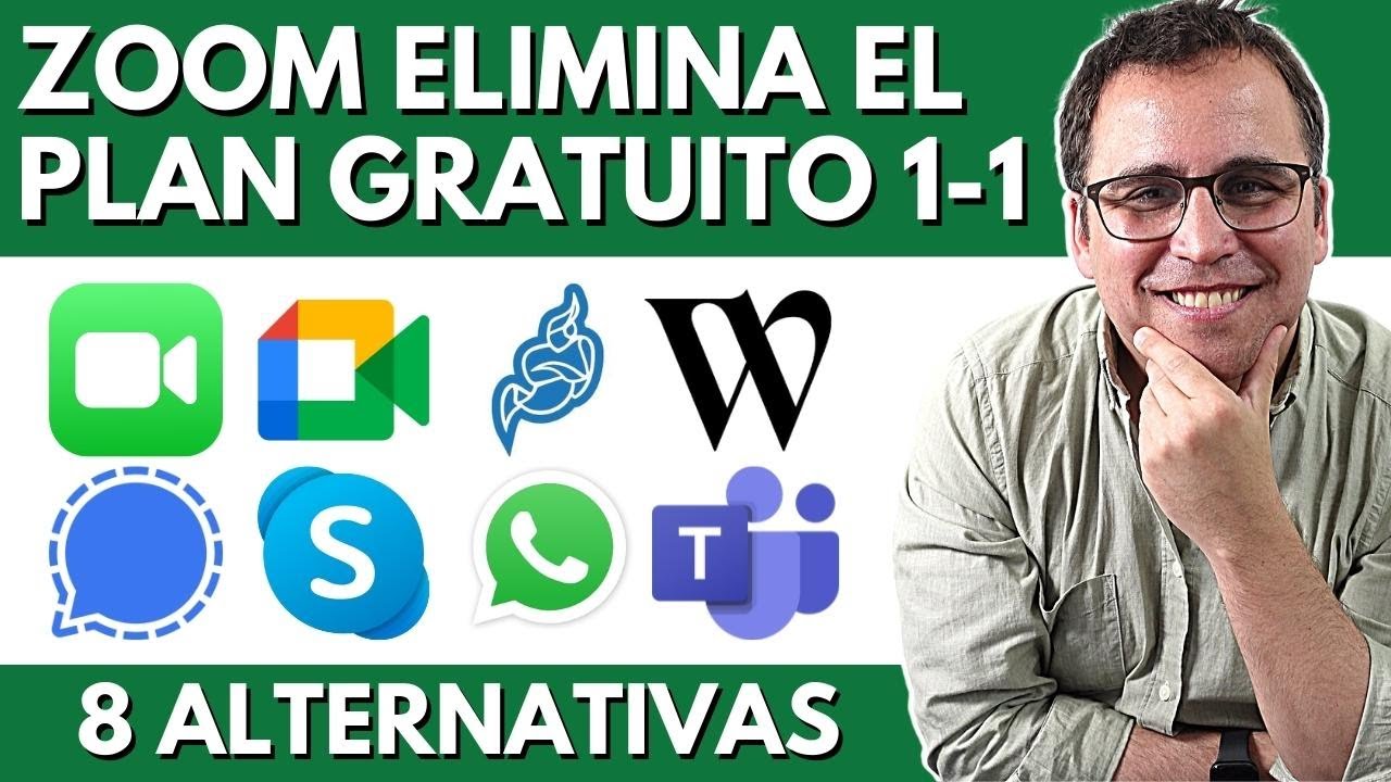 Zoom limita su plan gratuito 1 a 1 - Aquí 8 alternativas gratuitas para videoconferencias