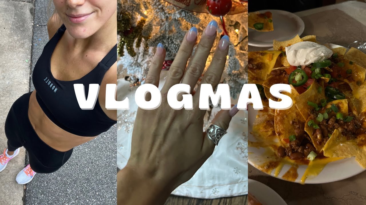 VLOGMAS 18 | getting ready for a trip, wax, nails, new phone