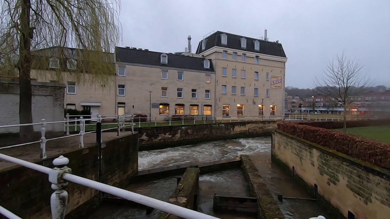 Valkenburg Train Station and River side Walk - Limburg the Netherlands