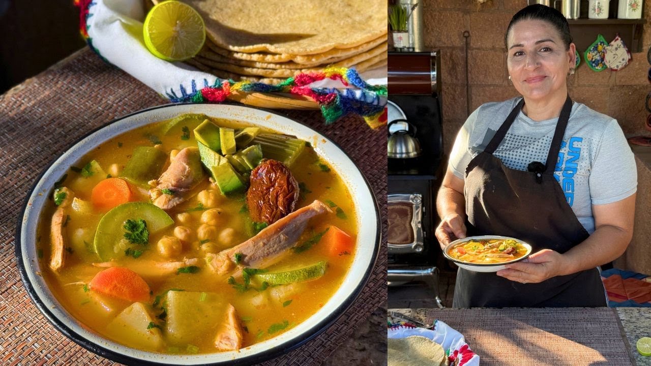 Caldo Tlalpeño al Estilo Sonorense | La Herencia de las Viudas