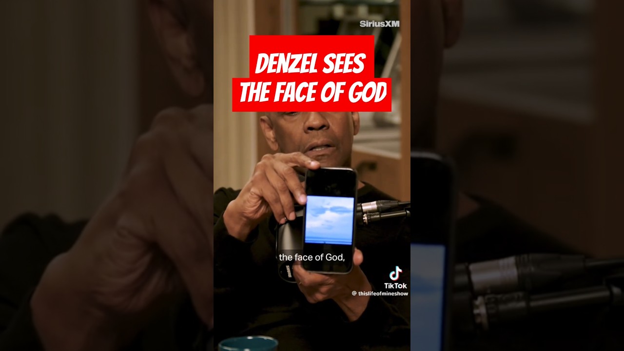 Denzel asked to see the face of God! 😮 #godisreal