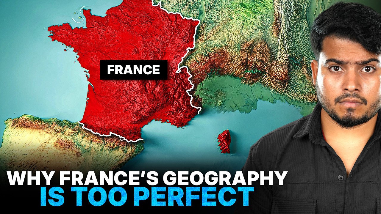 Why France's Geography is Too Perfect?
