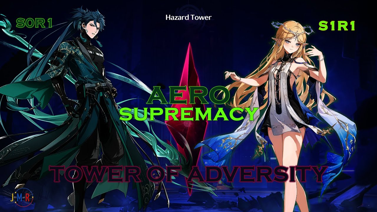 Wuthering Waves - Tower of Adversity - Team Jiyan : Solo Cartethyia - Hazard Tower