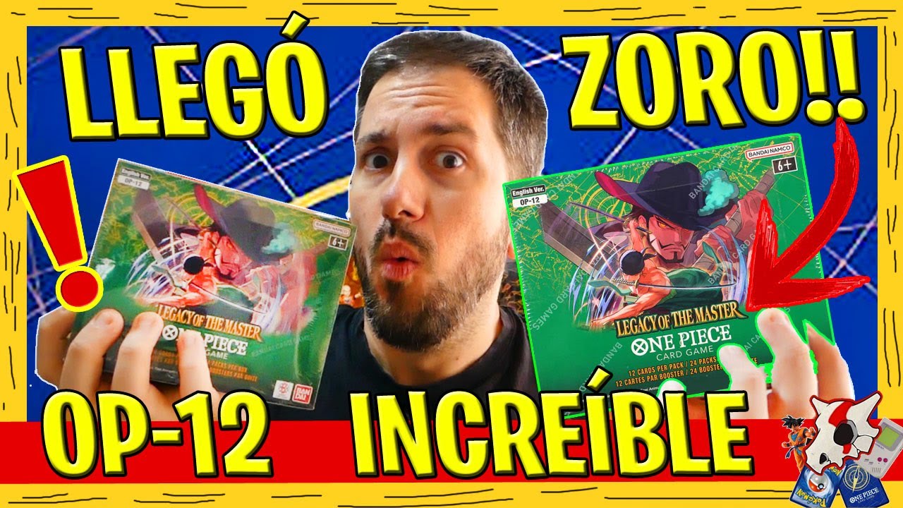 😲 ¡Abro la caja OP12 de ONE PIECE y salen cartas épicas! ✅ Unboxing Legacy of the master
