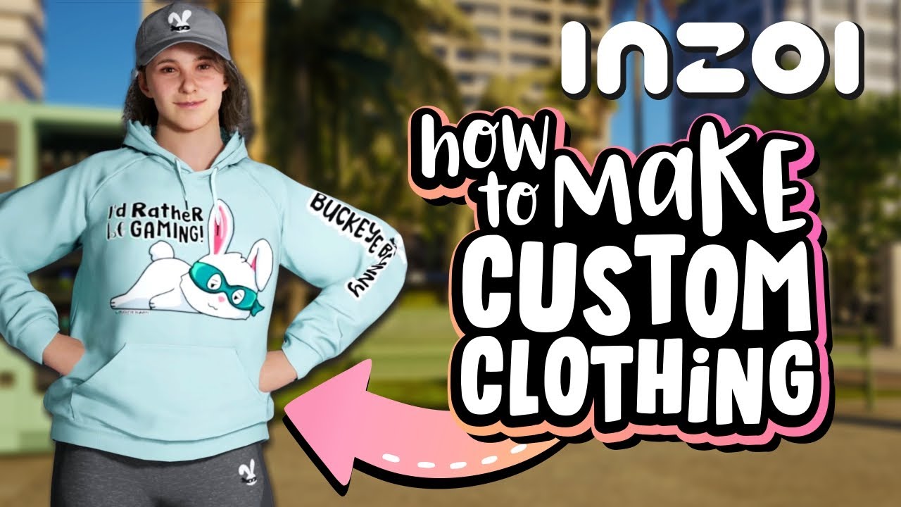 Customize your inZOI Character! 🌸 inZOI Custom Clothing Tutorial