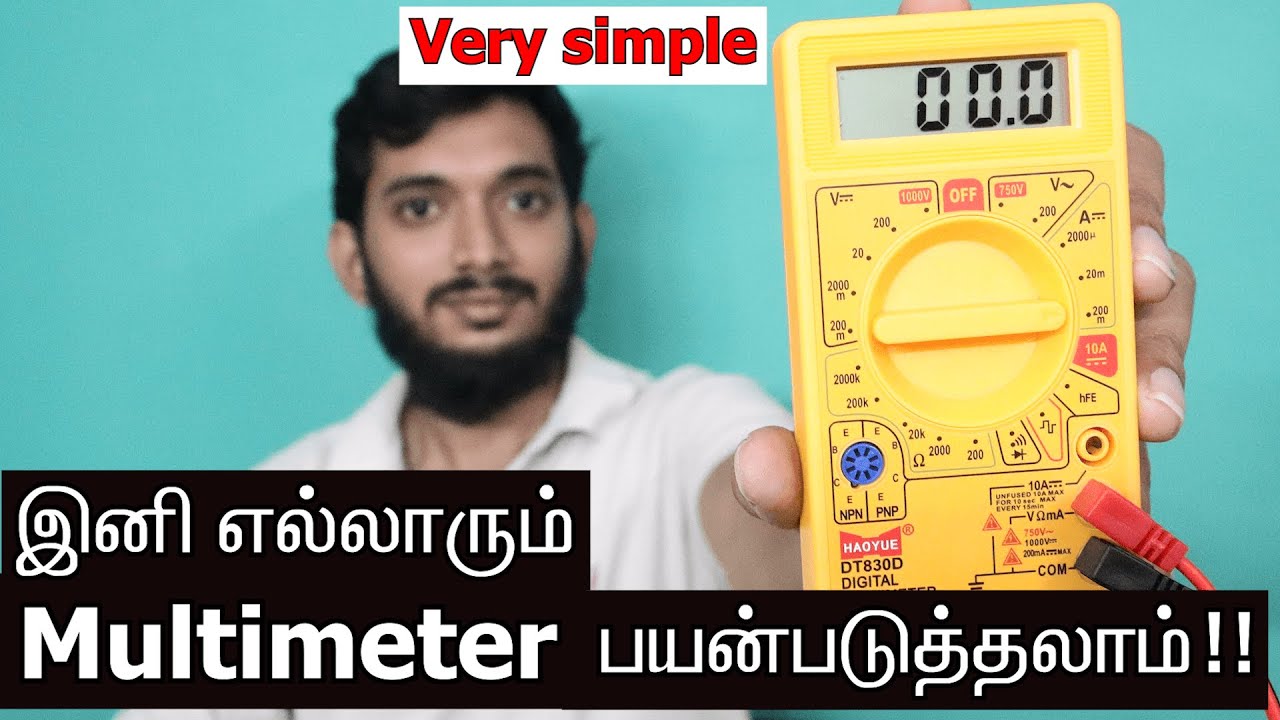 Anyone can use multimeter now!! How to use multimeter properly?