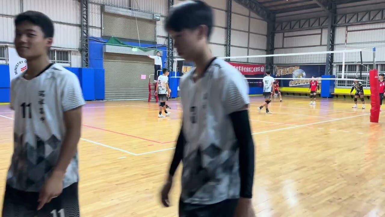 高中排球乙級聯賽瑞祥高中vs台東高商-第一局￼