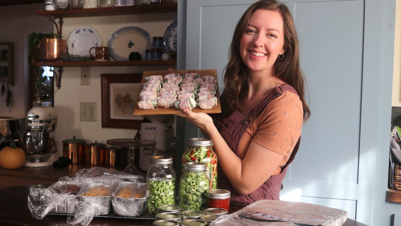 Filling the Homestead Pantry with a Big Fall Garden Harvest