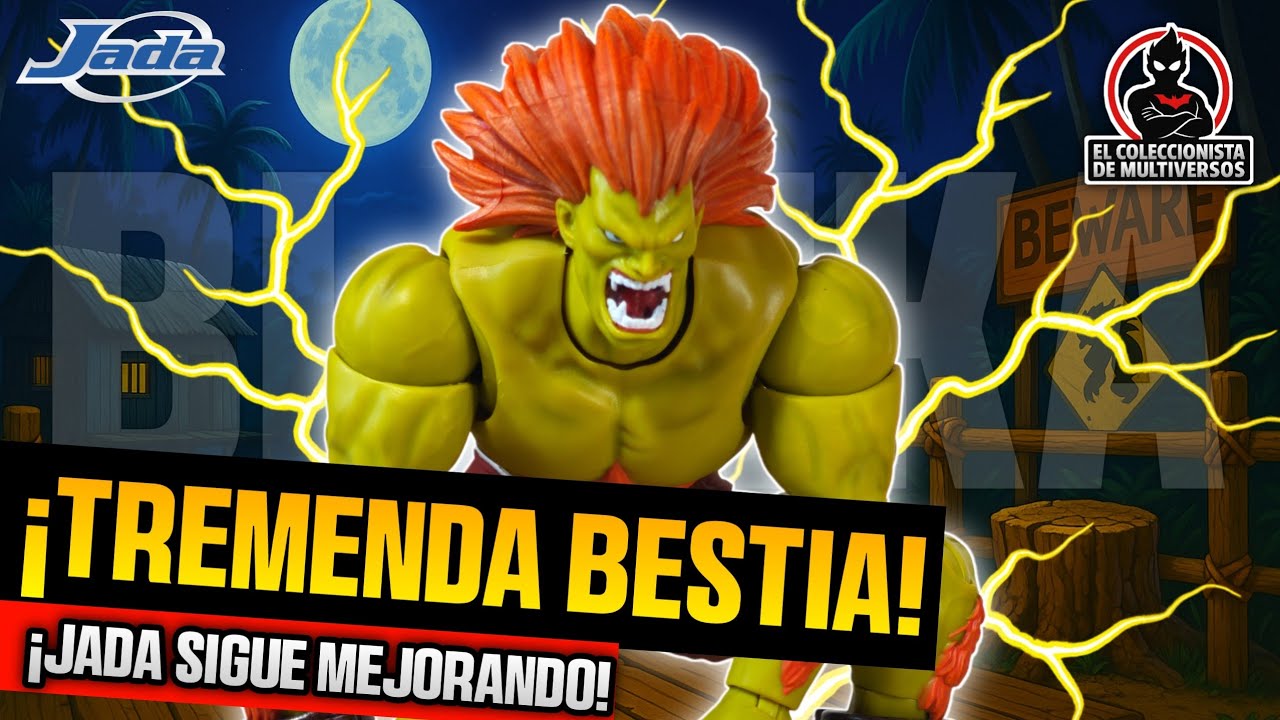 ¡TREMENDA BESTIA! 🟢 Blanka JADA mejora todo lo anterior  ¿La mejor figura de la línea? #aliexpress