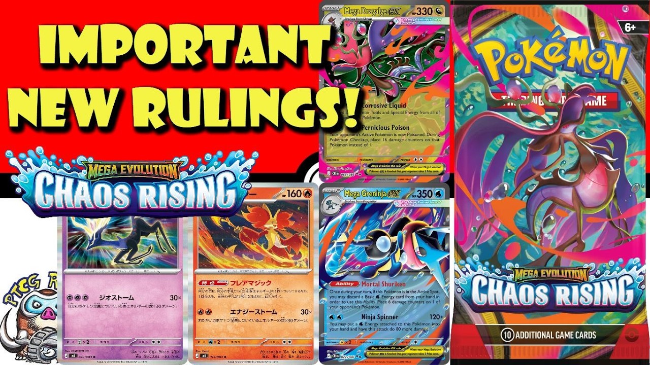 Важные новые правила Pok&eacute;mon TCG, которые вам НЕОБХОДИМО знать! Часто задаваемые вопросы о Ninja ...