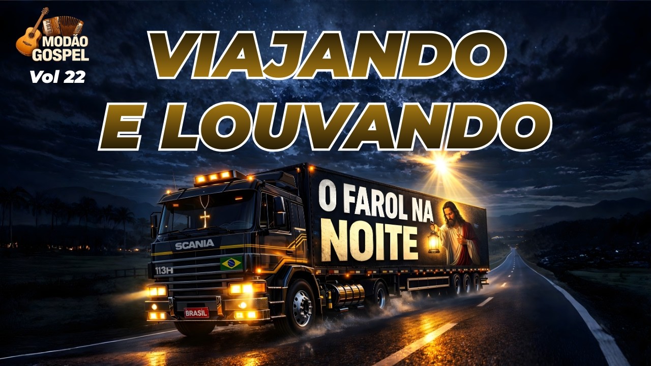 Viajando e louvando. O Farol na Noite. A luz que guia na escuridão. Modão anos 80s.