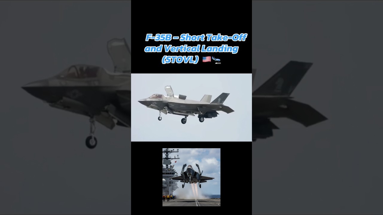 F-35B – Short Take-Off and Vertical Landing (STOVL) 