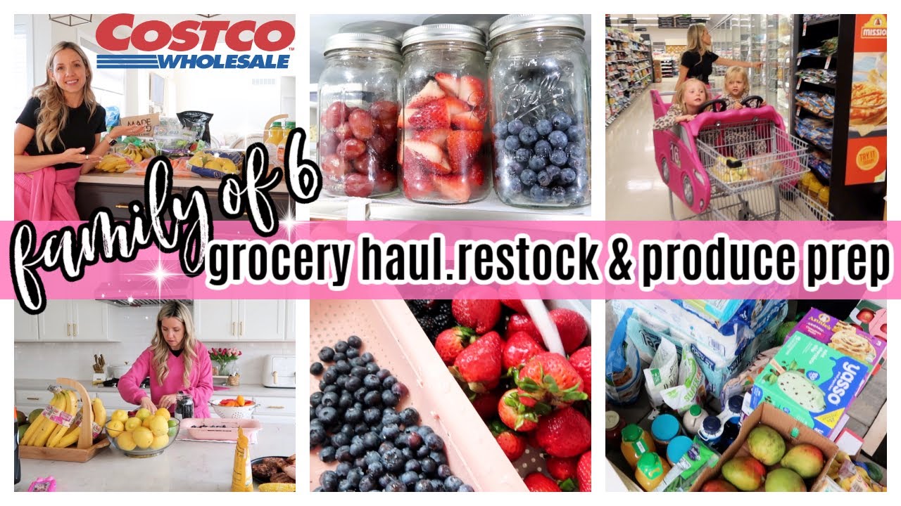 *NEW* COSTCO HAUL, PANTRY RESTOCK, PRODUCE PREP + HOW I MEAL PLAN TIFFANI BEASTON HOMEMAKING 2023