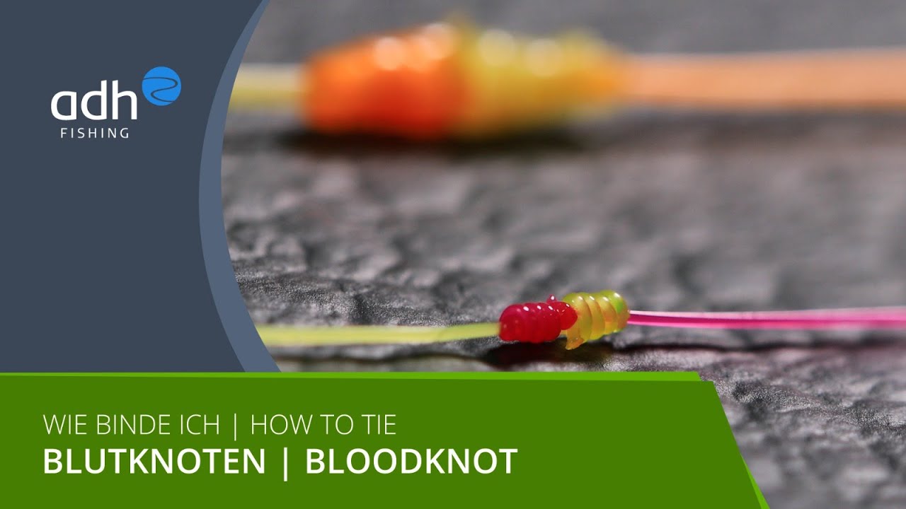 Knoten f&uuml;r Fliegenfischer - Blutknoten // Fly Fishing Knots - Blood Knot