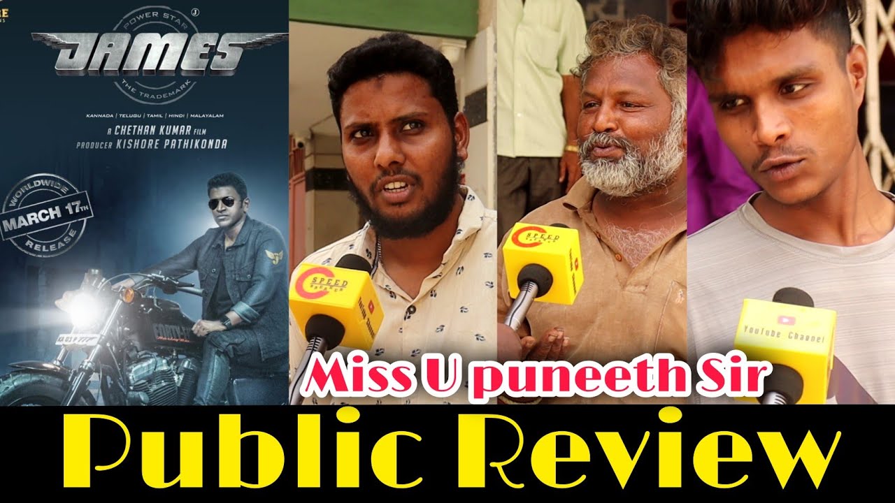 James Day2 Public Review | James Public Review | James Review |  James Tamil Review | Puneeth Raj