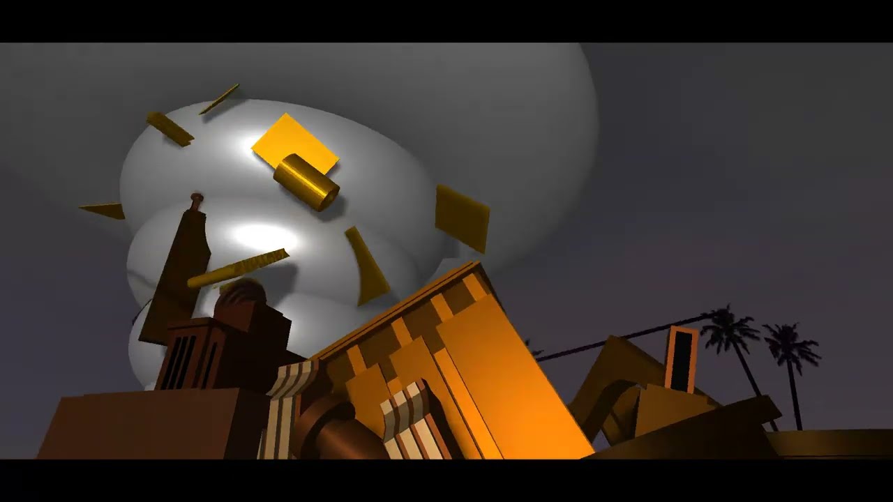 20th century fox Gets destroyed by a tornado (my edition)