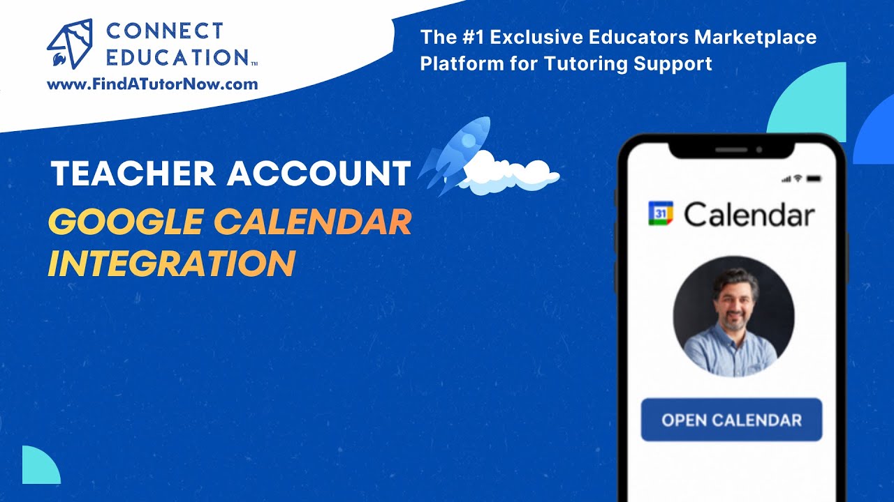 Teacher Account: How to Connect Your Google Calendar to Your Teacher Account