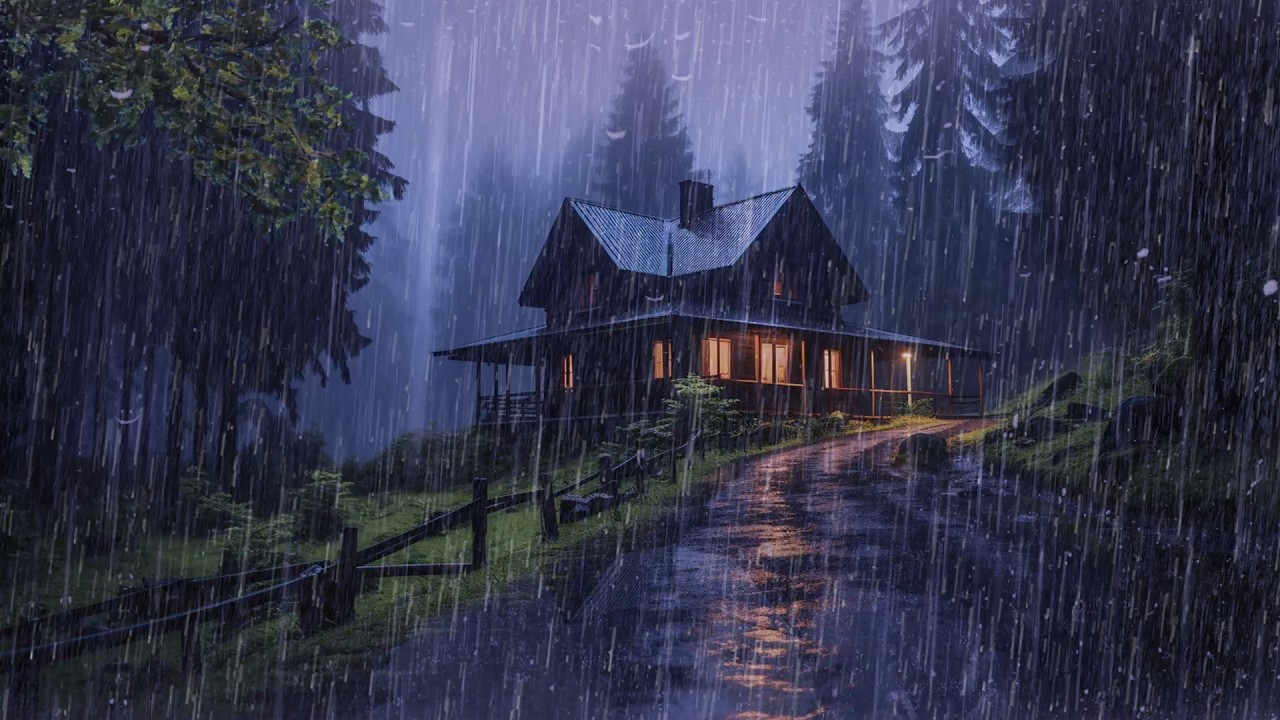 Sounds Of Rain And Thunder For Sleep - Rain Sounds For Relaxing Your Mind And Sleep Tonight, ASMR