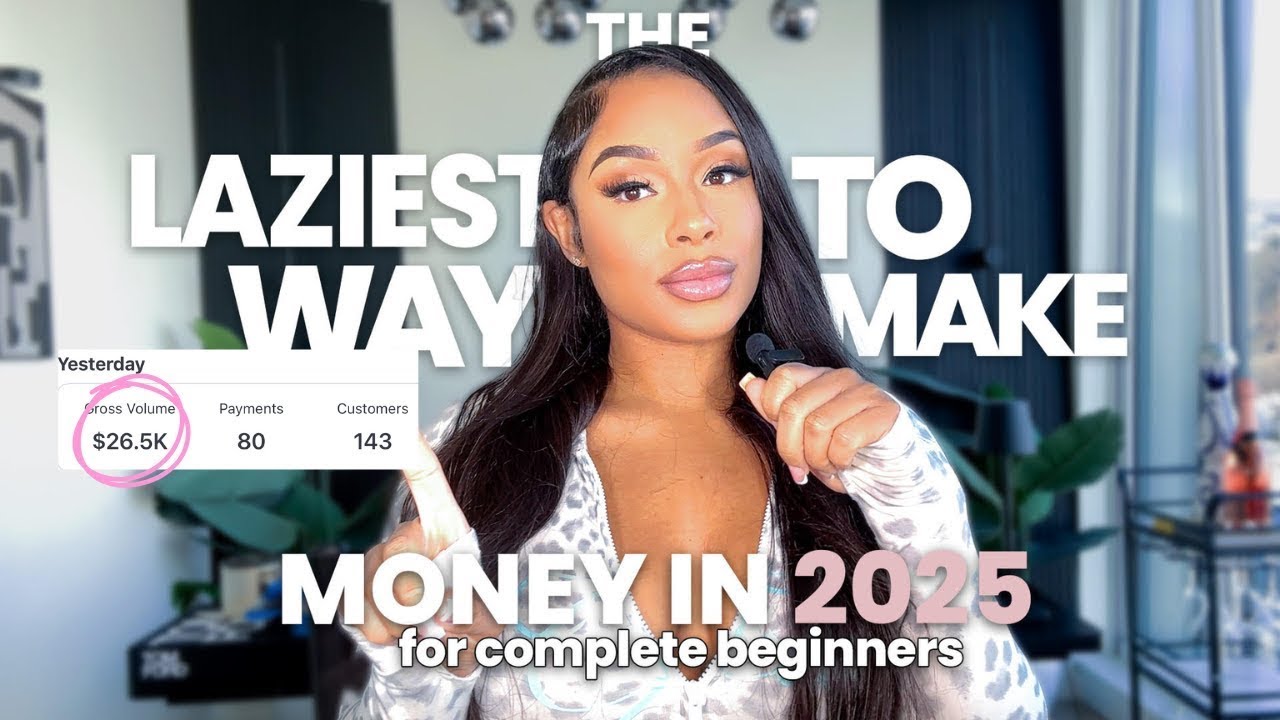 The Laziest Way to Make  $10k + A MONTH For Beginners | Step By Step Guide