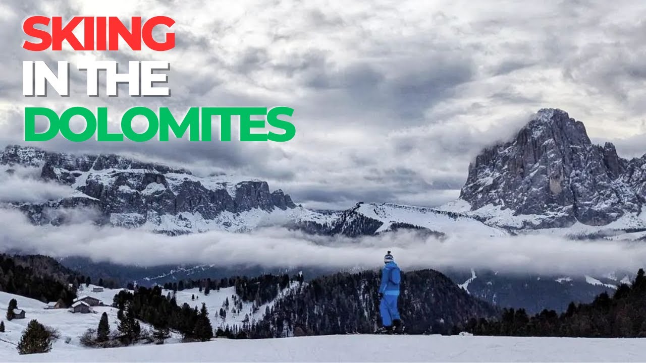 Skiing in Dolomites 2023 - Ortisei, Val Gardena