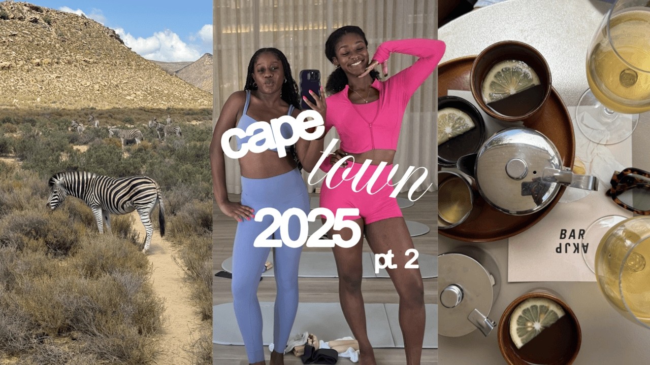 CAPE TOWN TRAVEL VLOG PT. 2 | nye party, wineries, safari, and more!
