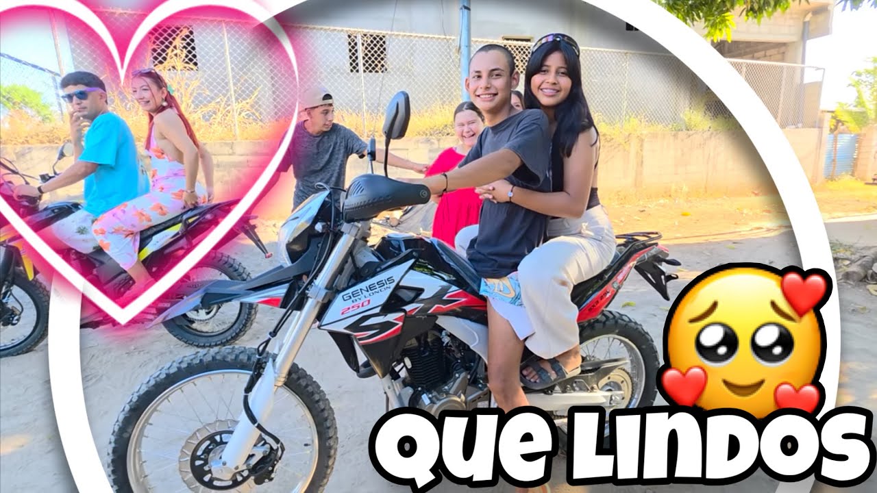 Chimirin Le Dara Una Vuelta😍A Tania En Su Moto Nueva❤️