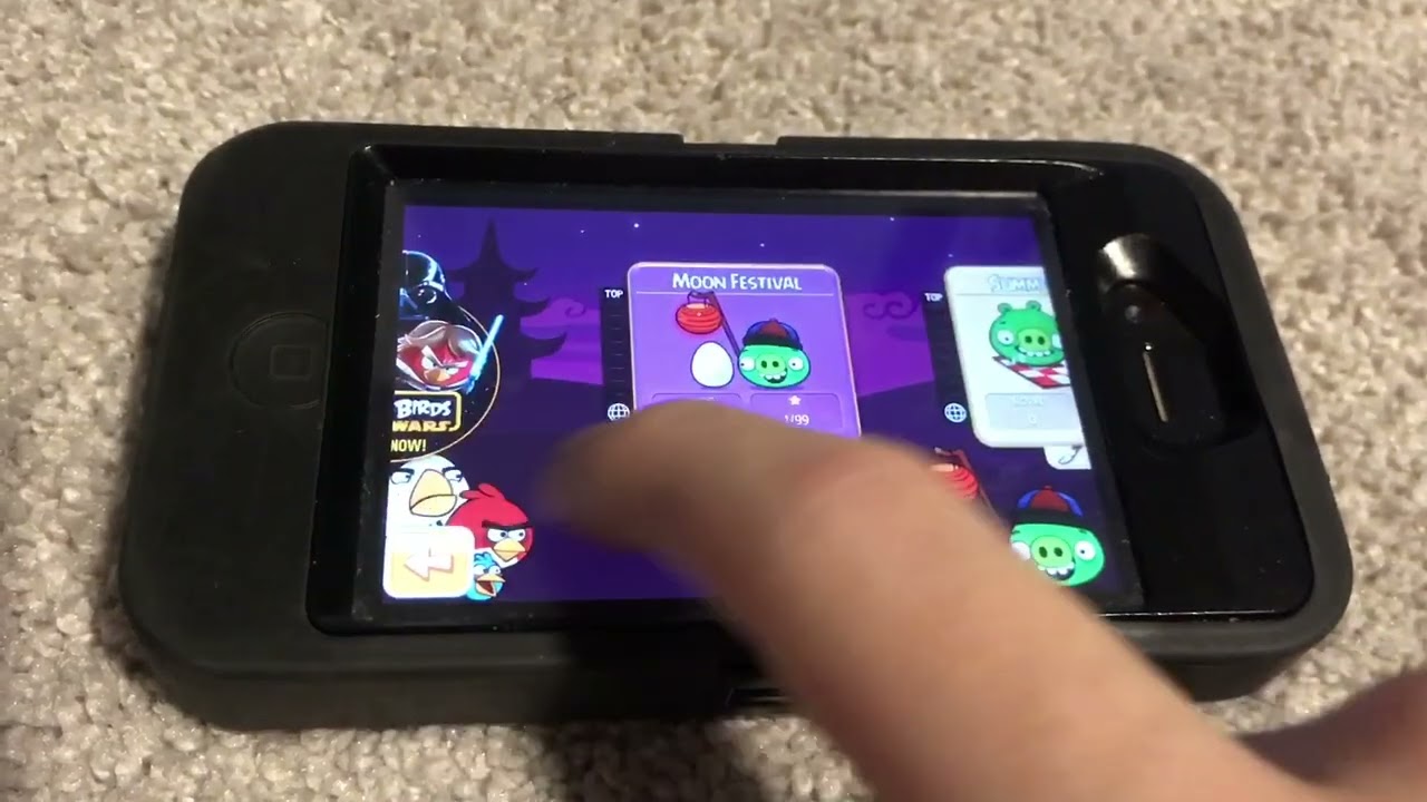 Angry Birds Seasons HD 3.3.0 On iPhone 4S Gameplay