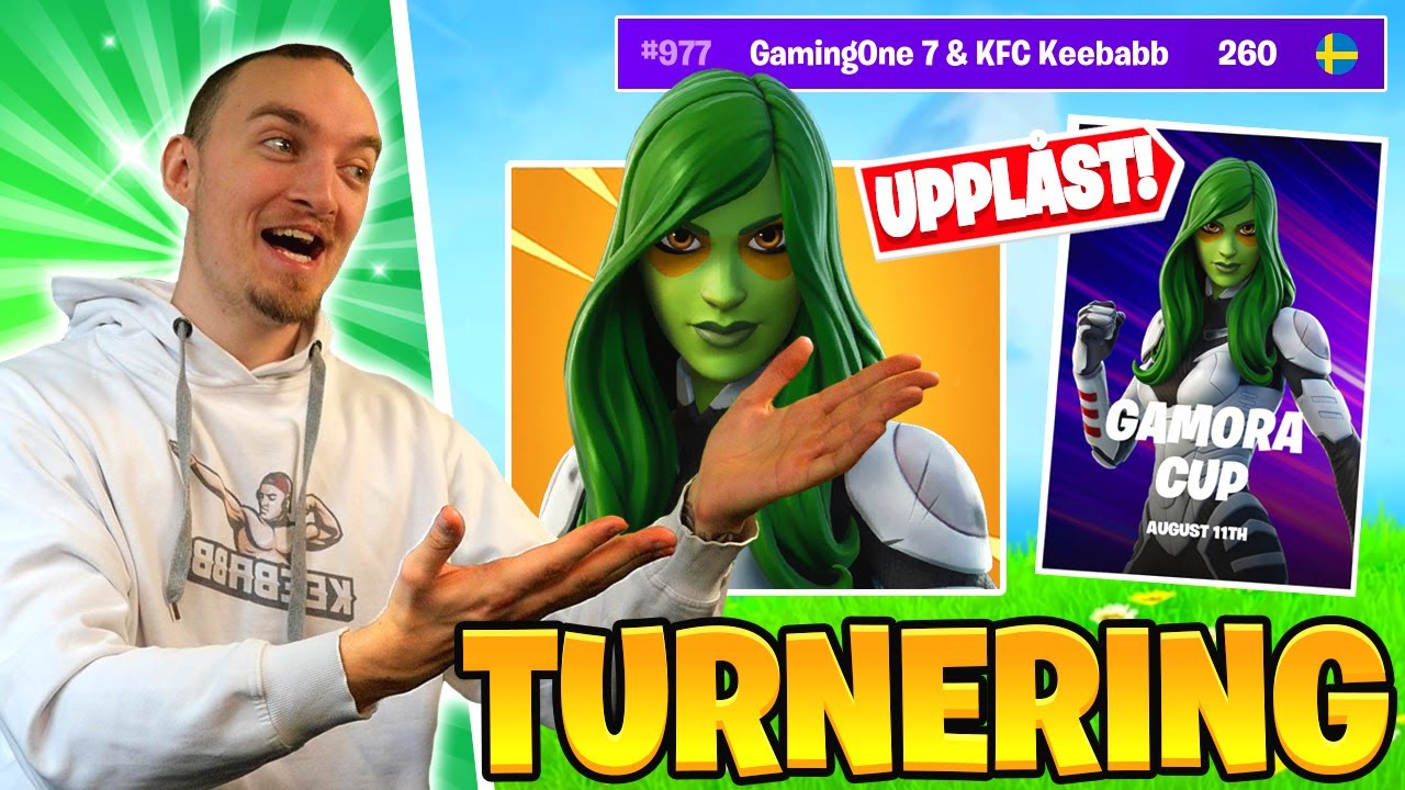 VINNER GAMORA SKINNET I FORTNITE TURNERING