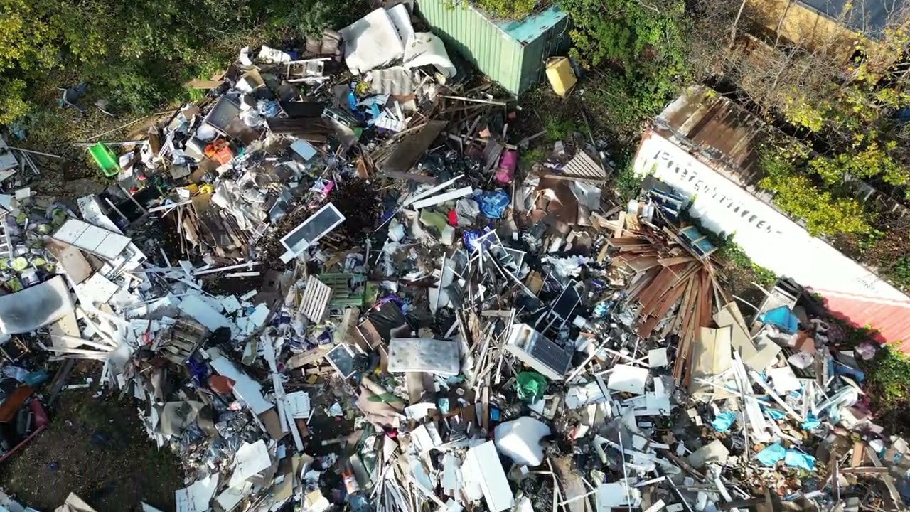 Livesey Hall Flytip