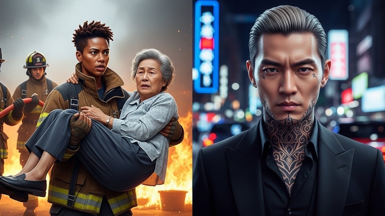 ‎Black Firefighter Rescued the Korean Mafia Boss’s Mother —He immediately claimed her as his wife‎