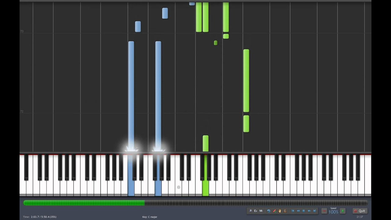 Synthesia - Eternity ~Memory of Lightwaves~ - FFX-2 Piano collections