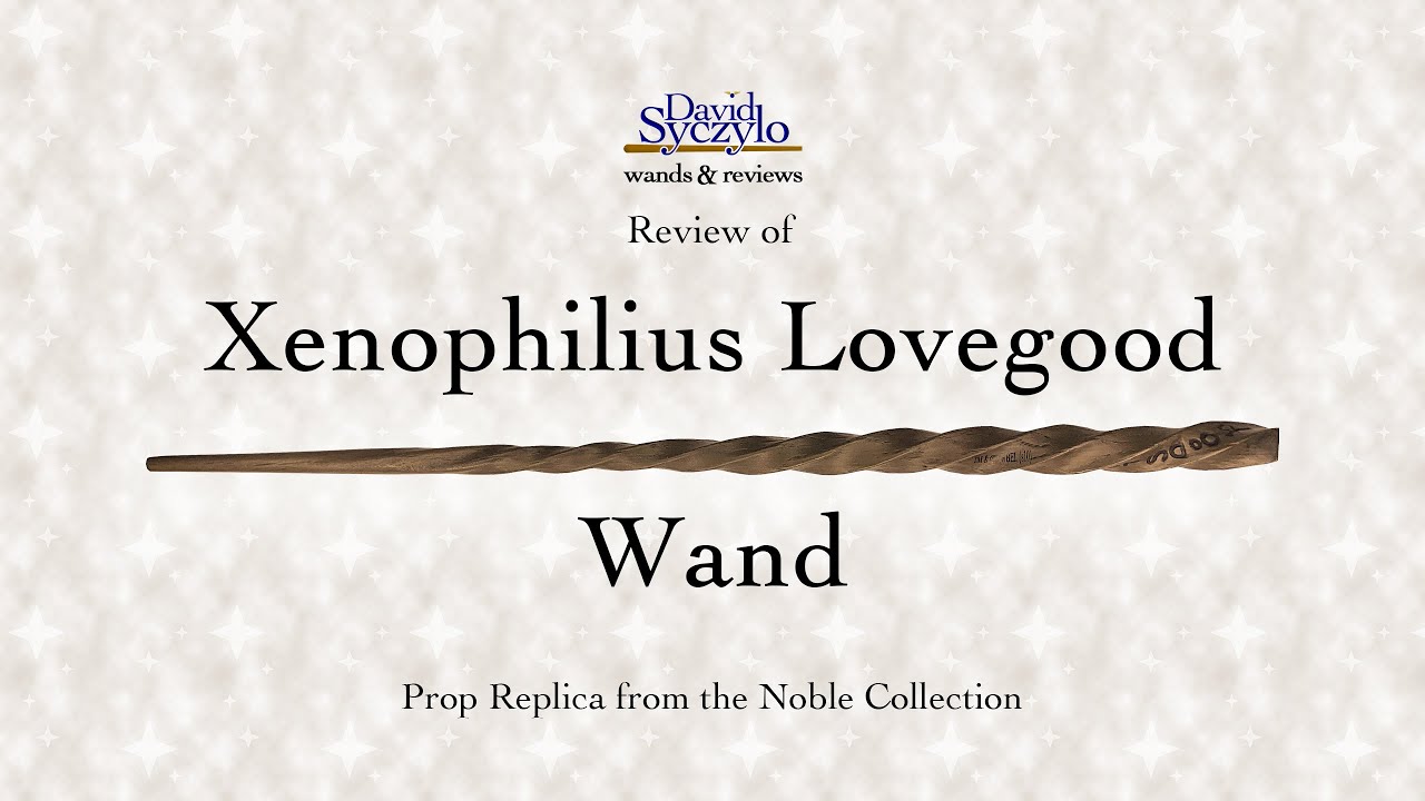Xenophilius Lovegood Wand - The Noble Collection