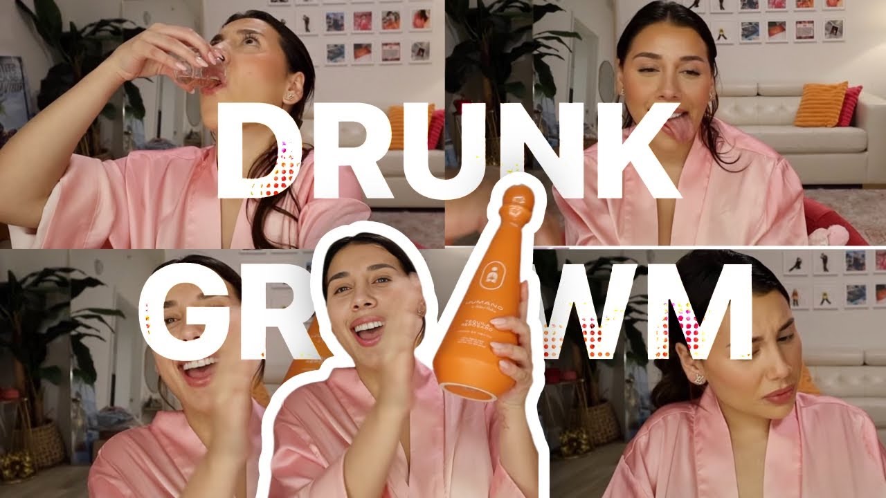 DRUNK GRWM 🥂 | ADDRESSING QUESTIONS IM TOO AFRAID TO ANSWER!!!