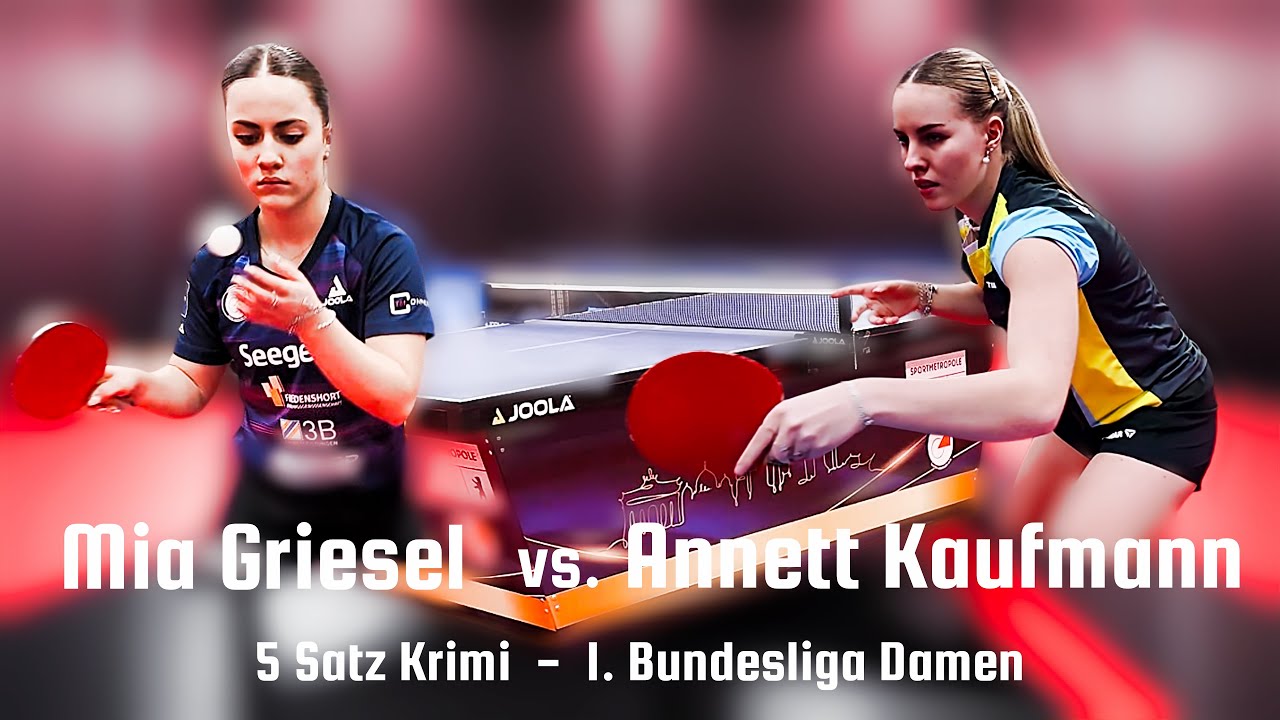 Mia Griesel vs. Annett Kaufmann | 1. Bundesliga Damen | Duell der U19-WM-Medaillengewinnerinnen!