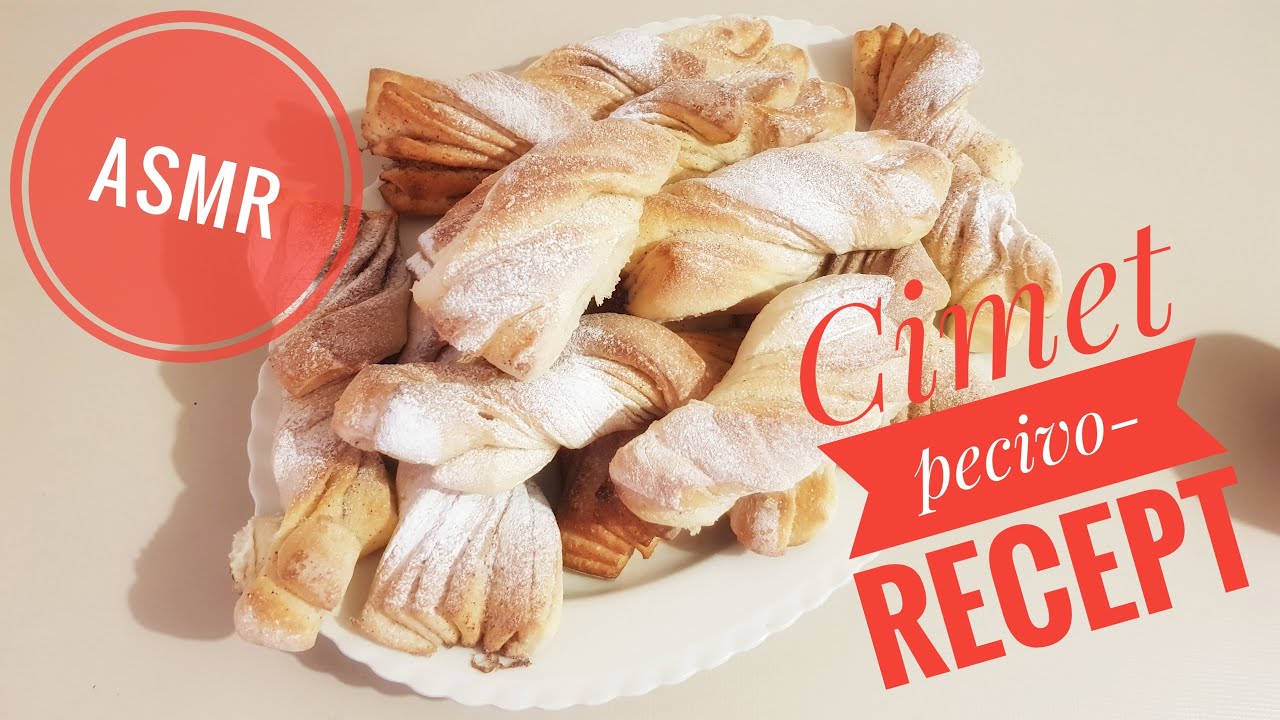Cimet pecivo-recept/voice over,šapat/