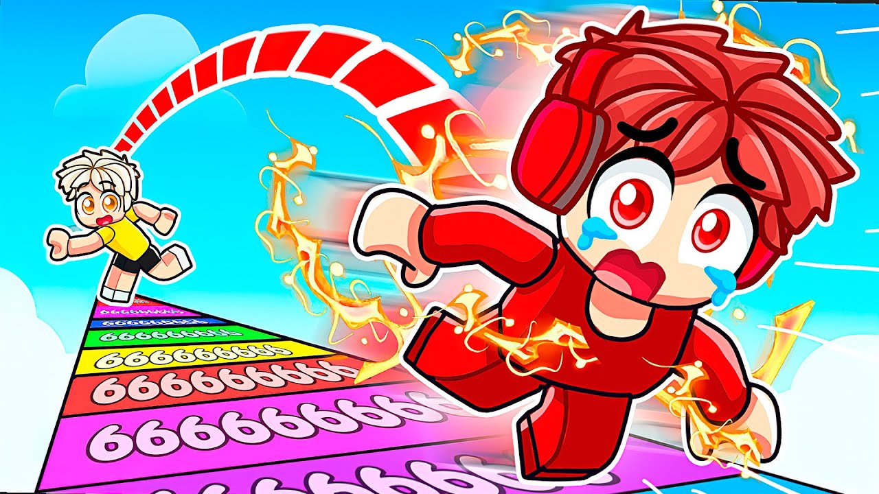 Разгоняю друзей до 98 314 578 миль в час в Roblox!