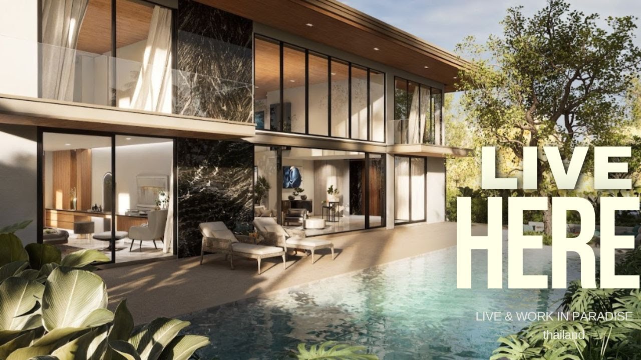 Elegant Private Home with Pool Located in Phuket Thailand | Aqua Plus | New Construction For Sale