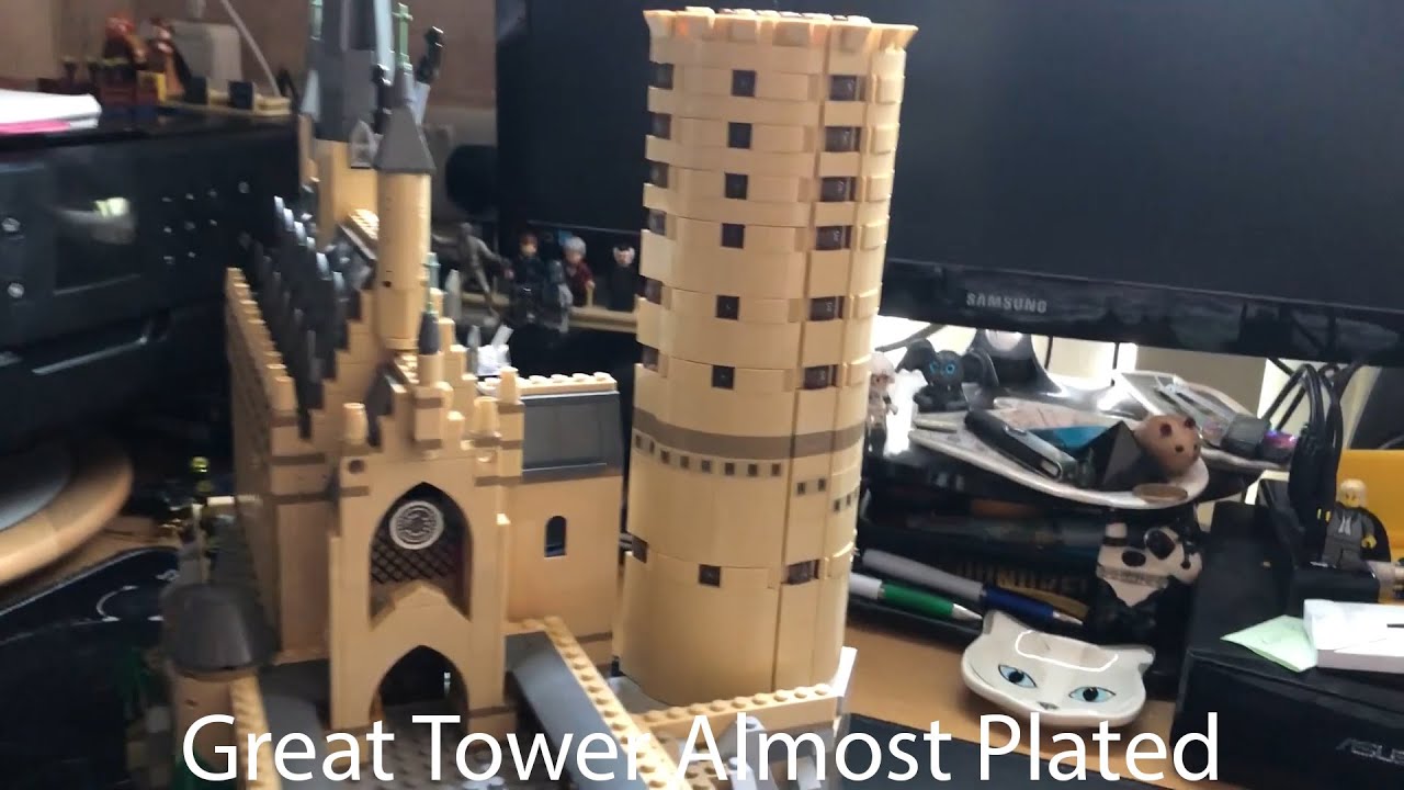 Lego Hogwarts Castle and Epic Extension Part 18