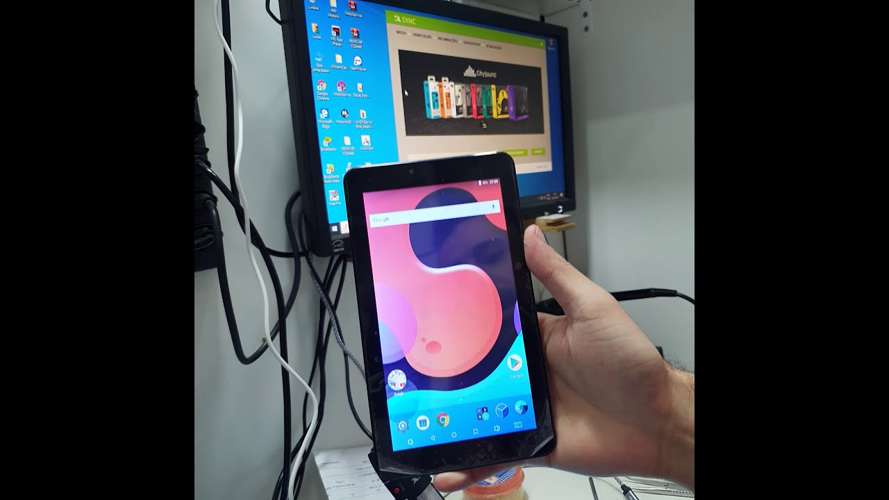 Conta  google e softer de qualquer tablete DL.