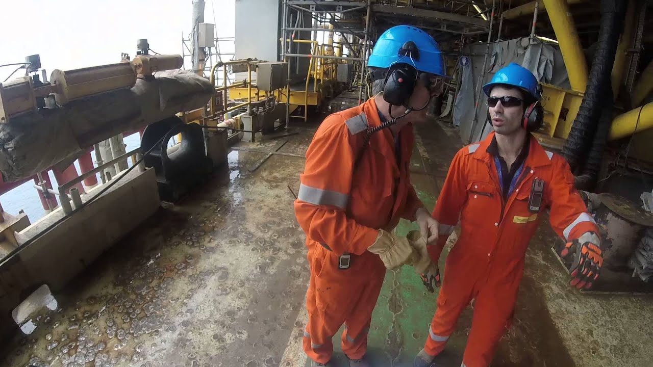 Girassol FPSO Angola Live Walk Around Part 1