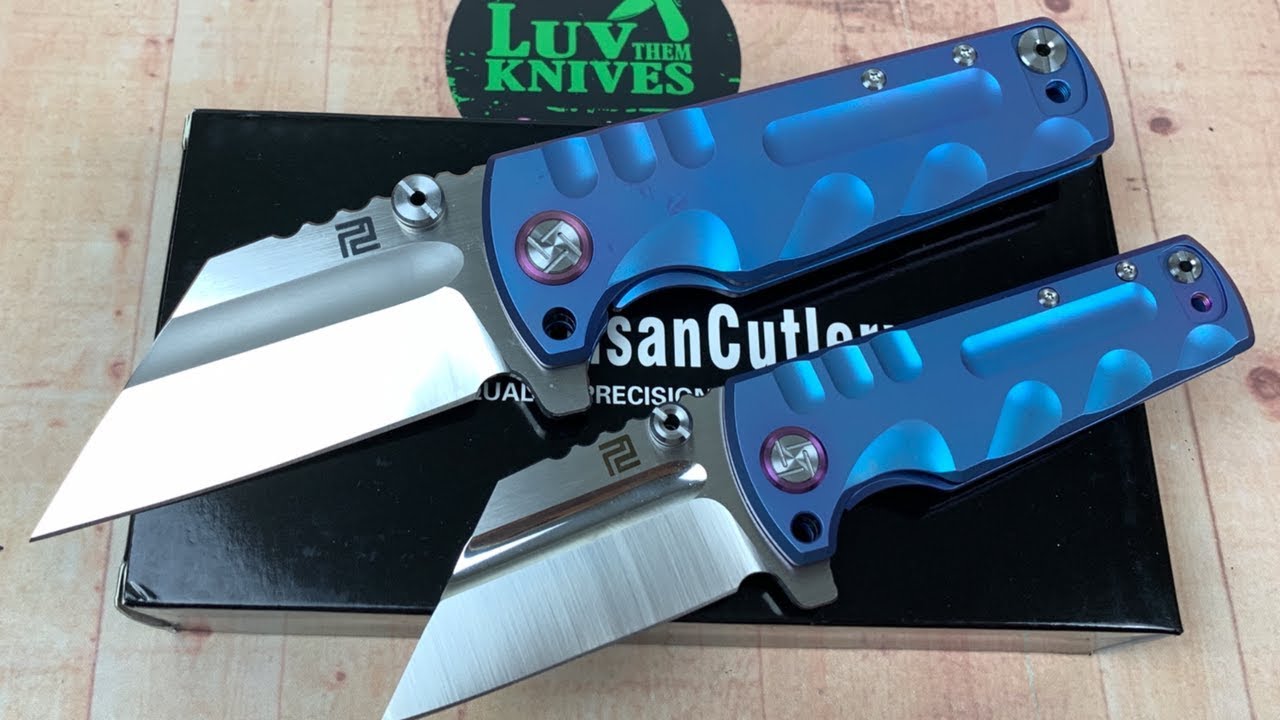 Artisan Cutlery Proponent Mini and Full size  Pinkerton Design