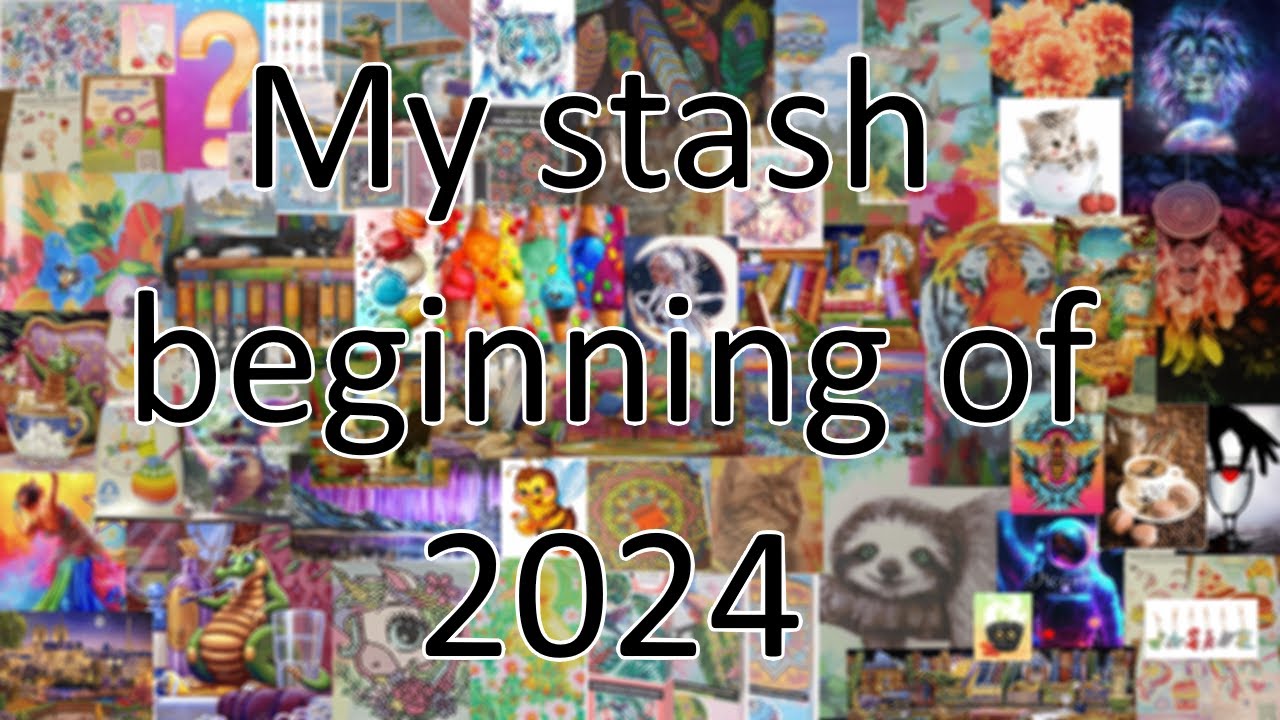 My stash beginning of 2024 - what I have at the start of #2024buynomore ???
