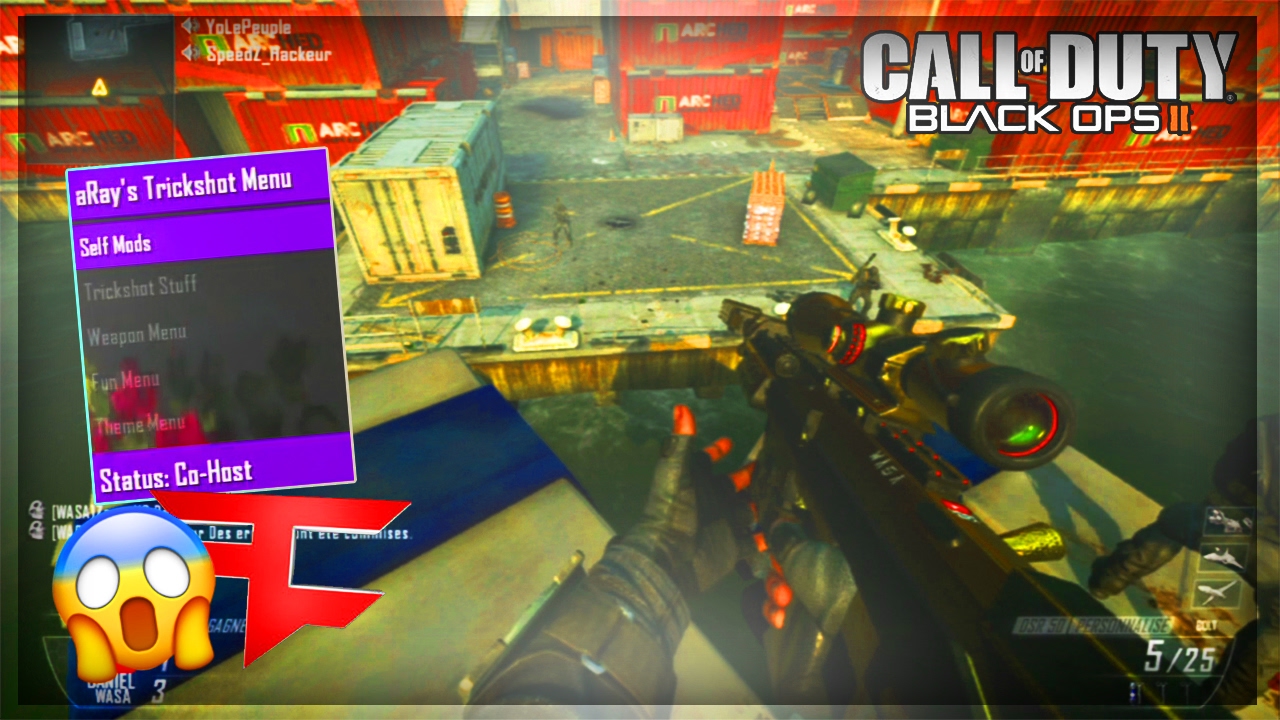 LE MOD MENU TRICKSHOT SUR BO2 !