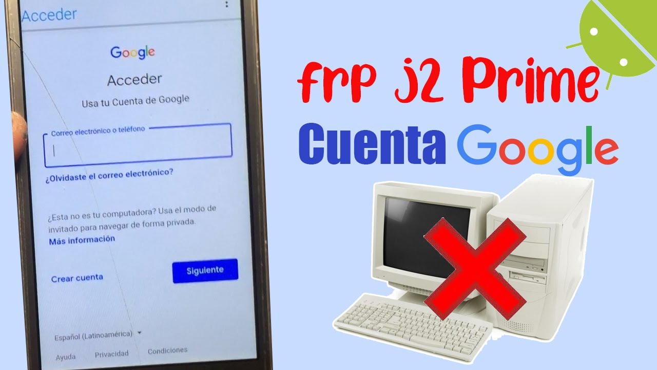 Quitar cuenta Google J2 prime | Frp J2 prime | RM