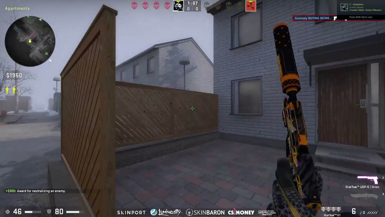 my CRAZY pistol ace on insertion 2