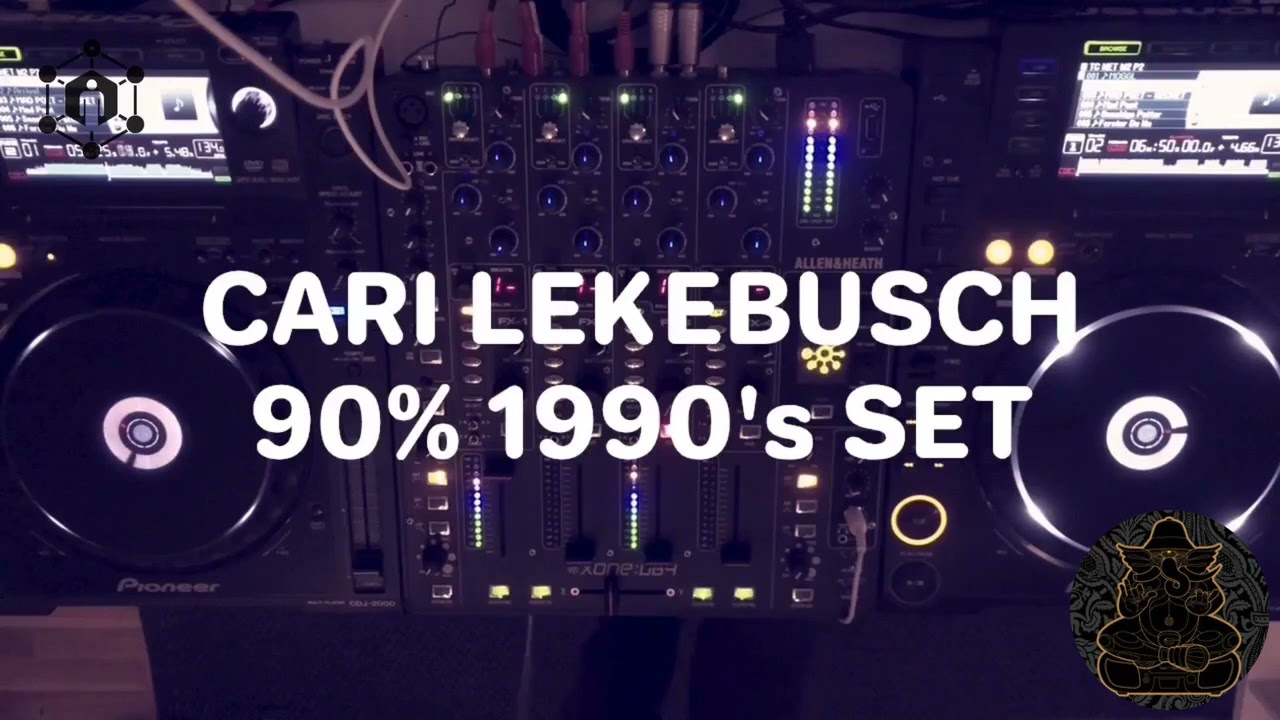Cari Lekebusch @ Red Room, TechnoClub.Net- '90% 1990s Set'- October 10, 2020
