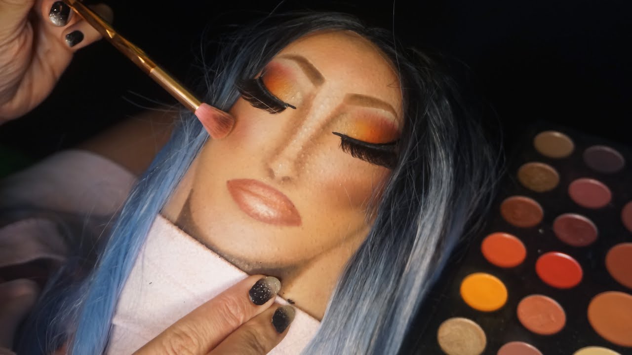 ASMR Maquiando JOELHO com Sussurros #ASMR #ASMRbrasil #Sussurros
