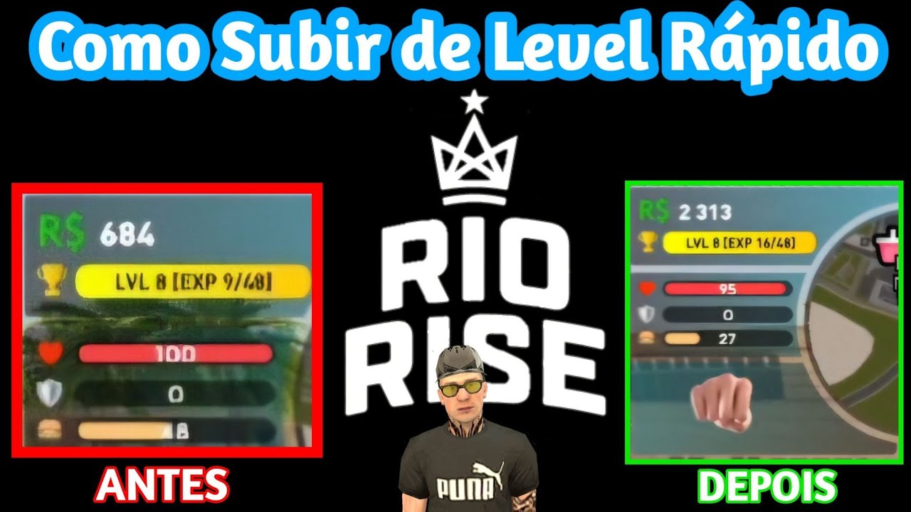 Rio Rise Faça isso e você vai subir de Level rapidinho aqui no Rio Rise