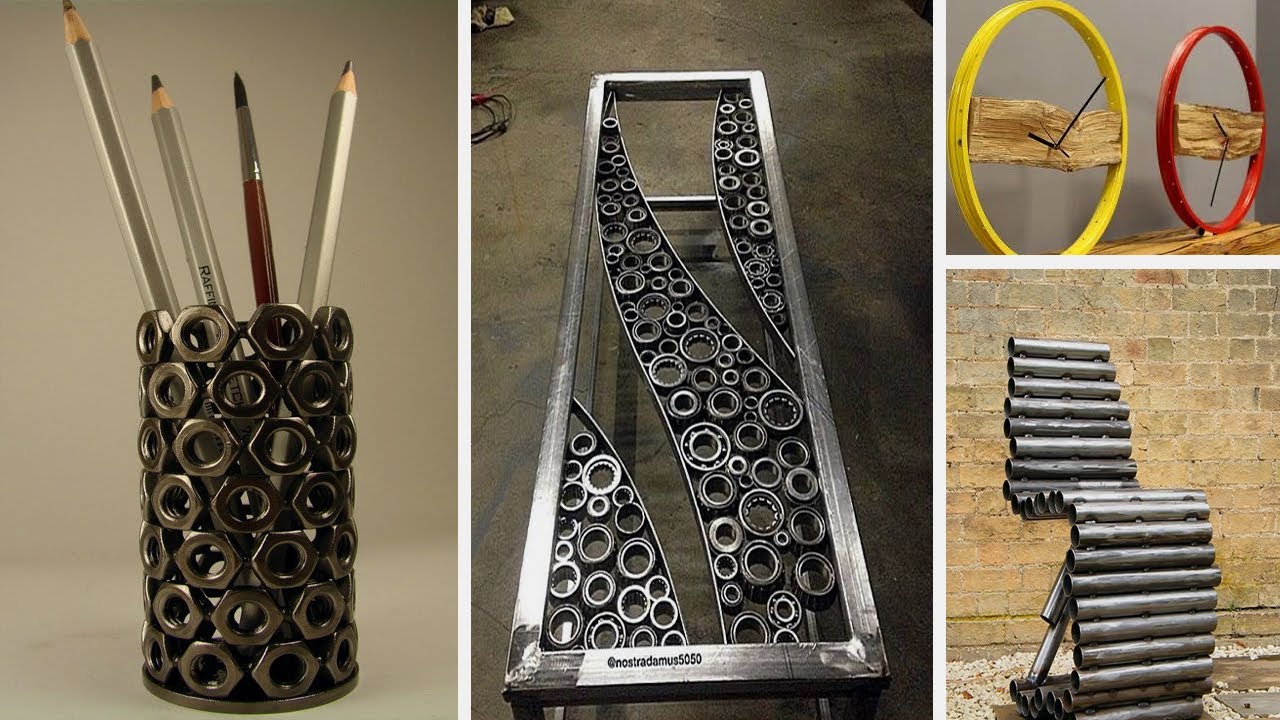 Scrap Metal Furniture Ideas / Metal recycling ideas